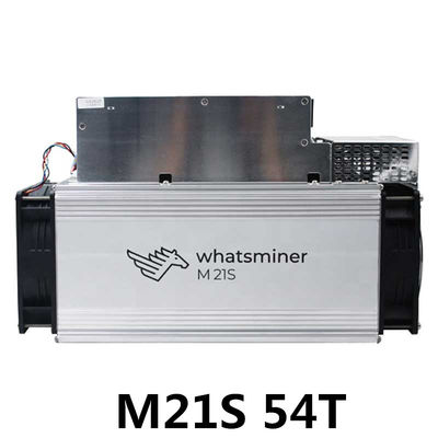 İkinci El Asic Whatsminer M21S 54Th 3240W SHA256 İkinci El Microbt Madenci