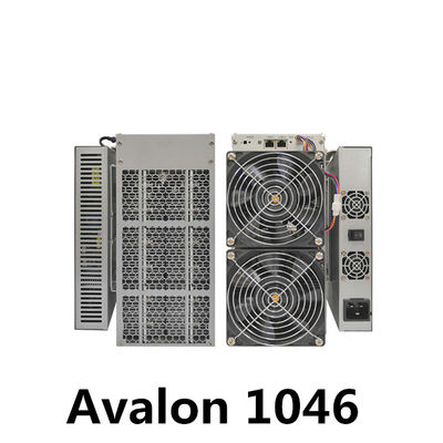 512 Bit 2400W 1046 36T Avalon Bitcoin Miner DDR Video Belleği