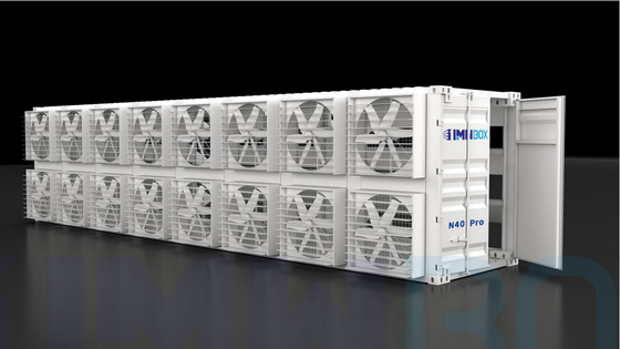 1MW-BOX Modüler veri merkezi Profesyonel Madenci konteyner 40ft